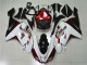 Billigste Weiß Schwarz Rot Kawasaki ZX6R 2007-2008 Verkleidungen Billigste Weiß Schwarz Rot Kawasaki ZX6R 2007-2008 Verkleidungen