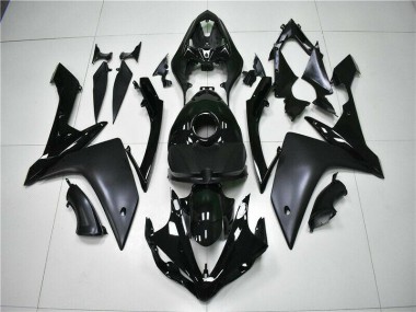 Billigste Matt schwarz Glänzend Yamaha R1 2007-2008 Verkleidungen