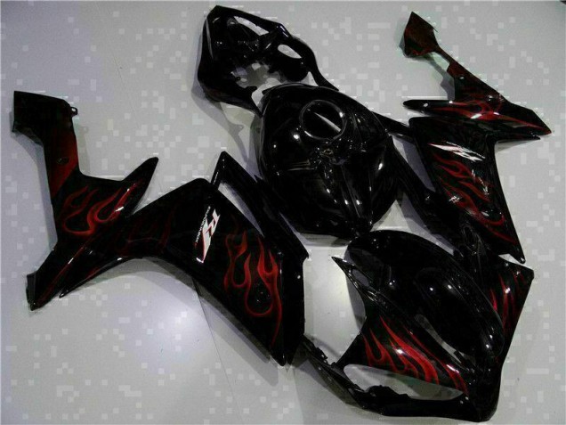 Billigste Schwarz Yamaha R1 2007-2008 Verkleidungen Komplett Sets Billigste Schwarz Yamaha R1 2007-2008 Verkleidungen Komplett Sets