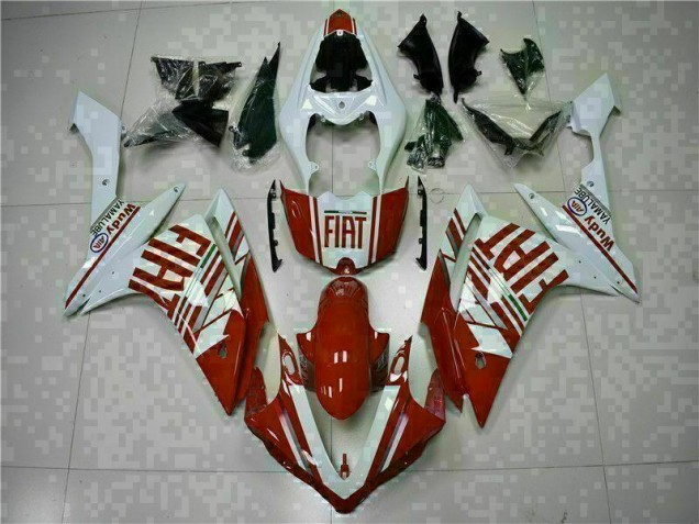 Billigste Rot Weiß Yamaha R1 2007-2008 Verkleidung Billigste Rot Weiß Yamaha R1 2007-2008 Verkleidung
