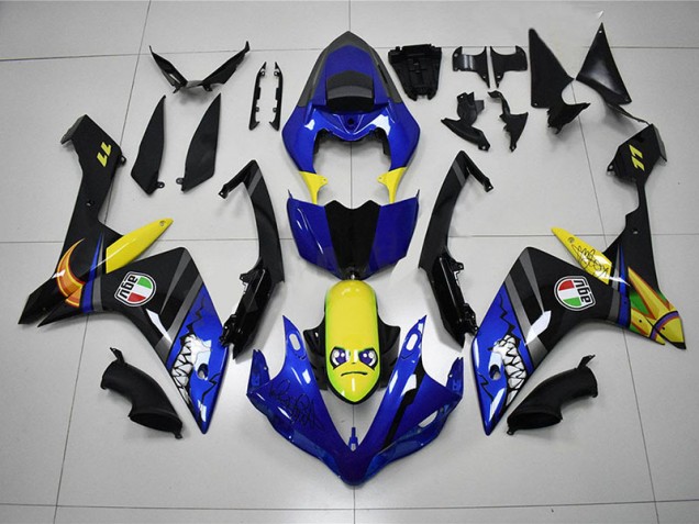 Billigste Blau Hai Yamaha R1 2007-2008 Verkleidungen