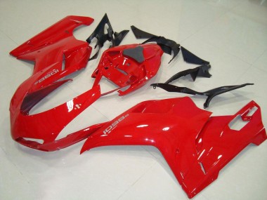 Billigste Rot Original Ducati 848 1098 1198 2007-2014 Verkleidungen