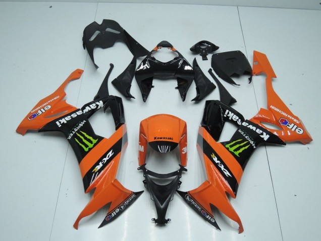 Billigste Orange Monster Kawasaki ZX10R 2008-2010 Verkleidungen Billigste Orange Monster Kawasaki ZX10R 2008-2010 Verkleidungen