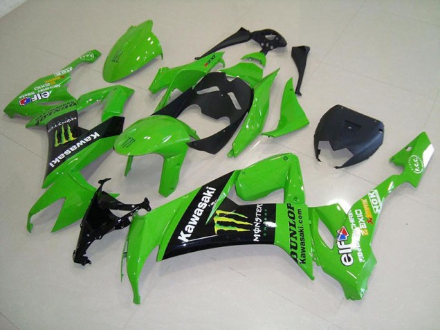 Billigste Grünes Monster Kawasaki ZX10R 2008-2010 Verkleidung Billigste Grünes Monster Kawasaki ZX10R 2008-2010 Verkleidung