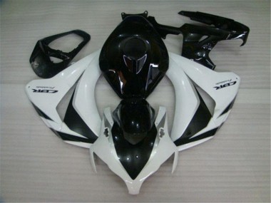 Billigste Schwarz Weiß Honda CBR 1000 RR 2008-2011 Verkleidung
