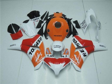 Billigste Orange Weiß Rot Repsol Honda CBR 1000 RR 2008-2011 Verkleidungen