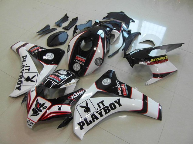 Billigste Schwarz Playboy Honda CBR 1000 RR 2008-2011 Verkleidungen