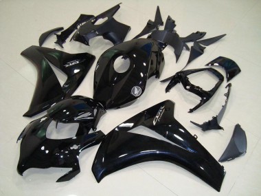 Billigste Glänzend Schwarz Chrom Aufkleber Honda CBR 1000 RR 2008-2011 Verkleidungen