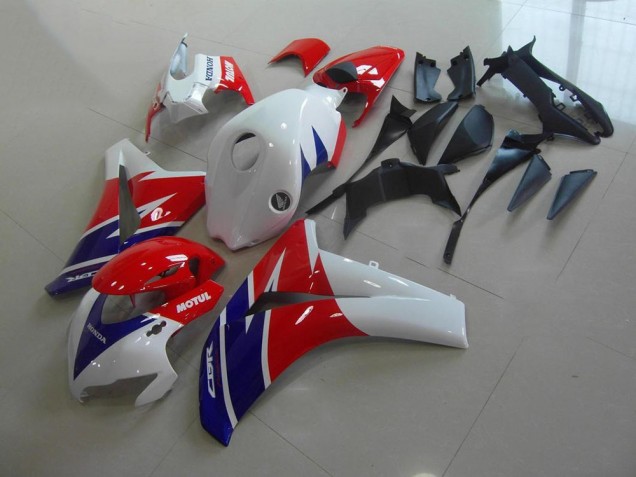 Billigste Rot Weiß Blau Motul Honda CBR 1000 RR 2008-2011 Verkleidungen