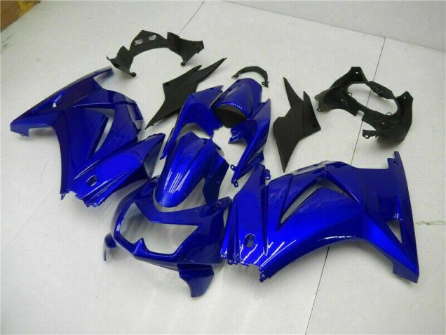 Billigste Glänzend Blau Kawasaki EX250 2008-2012 Verkleidungen