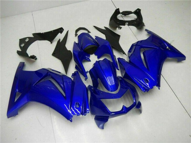 Billigste Glänzend Blau Kawasaki EX250 2008-2012 Verkleidungen