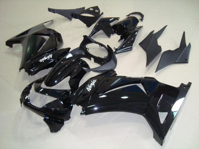 Billigste Glänzend Schwarz Kawasaki ZX 250R 2008-2012 Verkleidungen Billigste Glänzend Schwarz Kawasaki ZX 250R 2008-2012 Verkleidungen