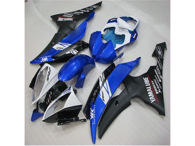 Billigste Weiß Blau Schwarz Yamaha R6 2008-2016 Verkleidungen