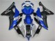 Billigste Weiß Blau Schwarz Yamaha R6 2008-2016 Verkleidungen