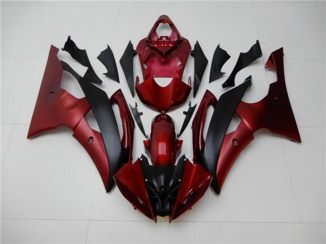 Billigste Rot Schwarz Yamaha R6 2008-2016 Verkleidungen