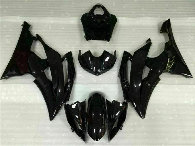 Billigste Glänzend Schwarz Yamaha R6 2008-2016 Verkleidungen