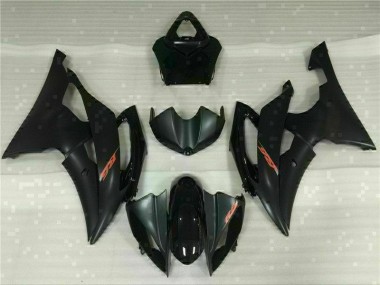 Billigste Schwarz Yamaha R6 2008-2016 Verkleidungen Plastik Kits
