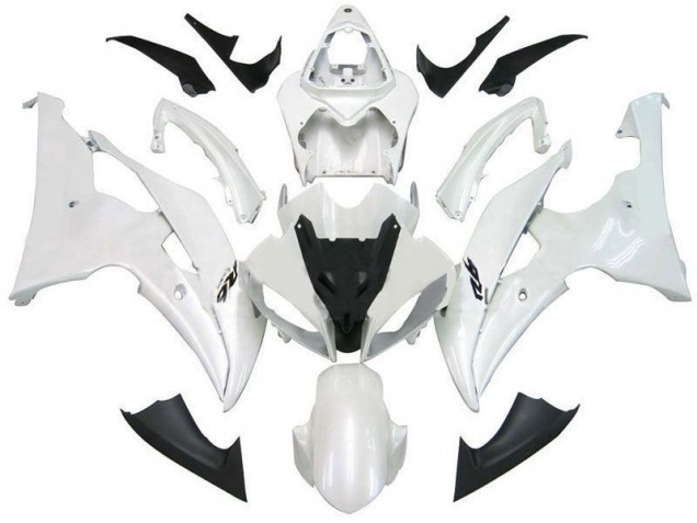 Billigste Perl Weiß R6 Yamaha R6 2008-2016 Verkleidungen