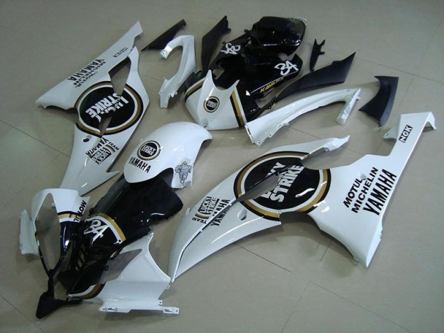 Billigste Schwarzer Lucky Strike Yamaha R6 2008-2016 Verkleidungen Billigste Schwarzer Lucky Strike Yamaha R6 2008-2016 Verkleidungen