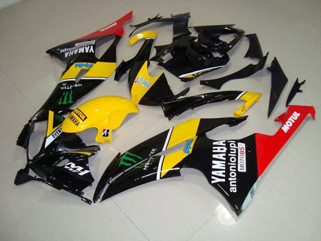 Billigste Gelb Monster Yamaha R6 2008-2016 Verkleidung