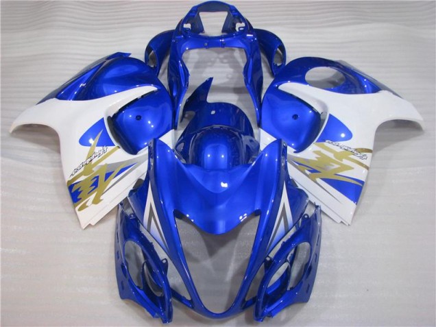 Billigste Blau Weiß Suzuki GSXR 1300 Hayabusa 2008-2019 Vollverkleidung Billigste Blau Weiß Suzuki GSXR 1300 Hayabusa 2008-2019 Vollverkleidung