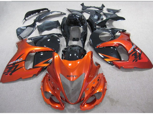 Billigste Orange Schwarz Suzuki GSXR 1300 Hayabusa 2008-2019 Verkleidungen Billigste Orange Schwarz Suzuki GSXR 1300 Hayabusa 2008-2019 Verkleidungen