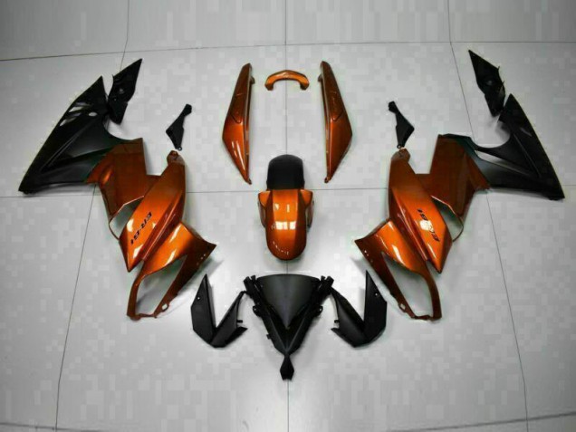 Billigste Orange Kawasaki EX650 2009-2011 Verkleidungen