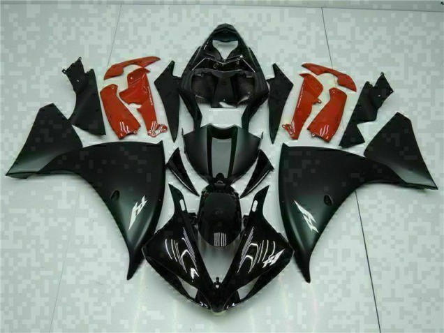 Billigste Schwarz Rot Yamaha R1 2009-2011 Verkleidung
