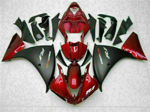Billigste Rot Schwarz Yamaha R1 2009-2011 Verkleidung