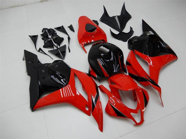 Billigste Rot Schwarz Honda CBR 600 RR 2009-2012 Vollverkleidung