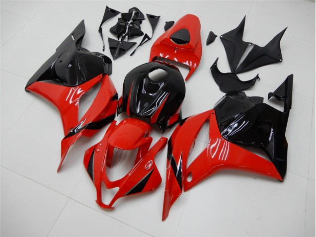 Billigste Rot Schwarz Honda CBR 600 RR 2009-2012 Vollverkleidung