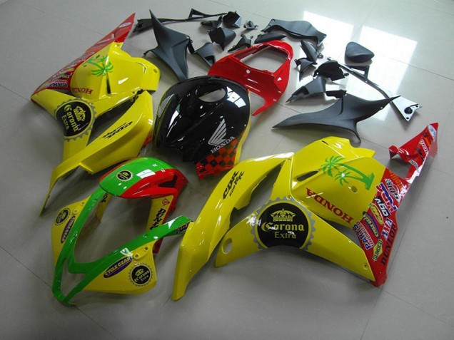 Billigste Gelb Corona Extra Honda CBR 600 RR 2009-2012 Verkleidungen