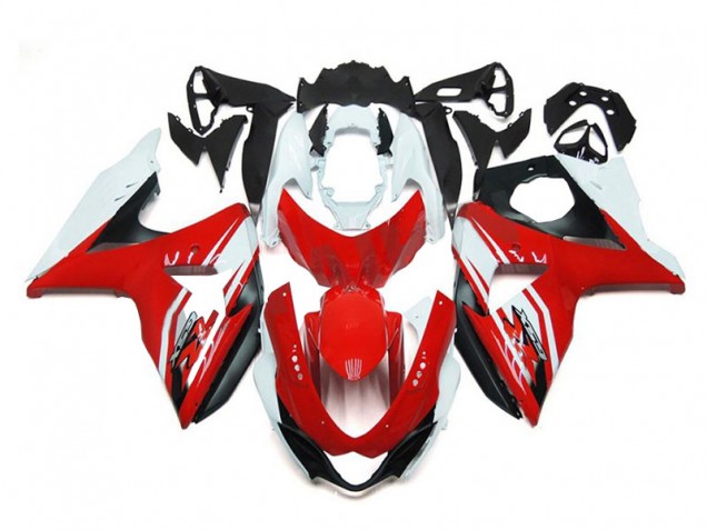 Billigste Rot Weiß Schwarz Suzuki GSXR 1000 K9 2009-2016 Verkleidungen Billigste Rot Weiß Schwarz Suzuki GSXR 1000 K9 2009-2016 Verkleidungen