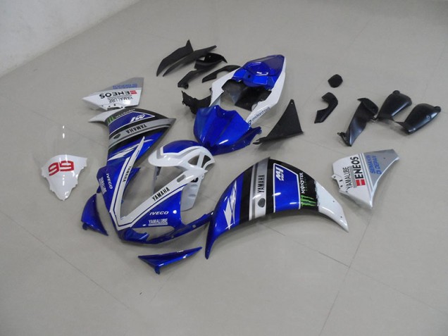 Billigste Blau Weiß Yamaha R1 2012-2014 Verkleidung Billigste Blau Weiß Yamaha R1 2012-2014 Verkleidung