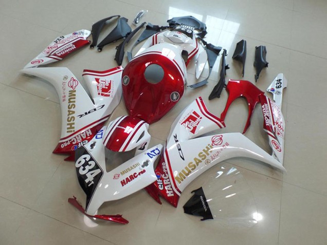 Billigste Rot Musashi Honda CBR 1000 RR 2012-2016 Verkleidungen Billigste Rot Musashi Honda CBR 1000 RR 2012-2016 Verkleidungen