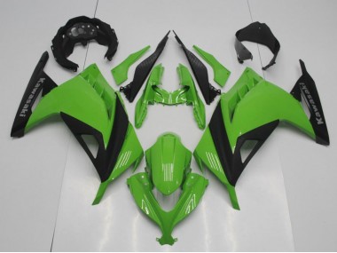 Billigste OEM Stil Grün Kawasaki ZX 300R 2013-2016 Verkleidungen