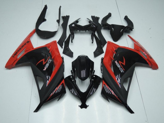 Billigste Rot Schwarz Kawasaki ZX 300R 2013-2016 Verkleidung