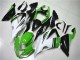 Billigste Grün Weiß Schwarz Kawasaki ZX6R 2013-2018 Verkleidungen