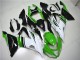 Billigste Grün Weiß Schwarz Kawasaki ZX6R 2013-2018 Verkleidungen