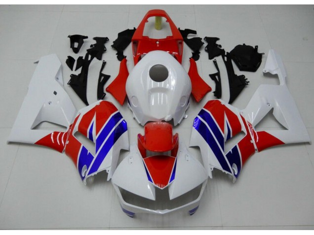 Billigste Weiß Blau Rot Honda CBR 600 RR 2013-2023 Verkleidungen