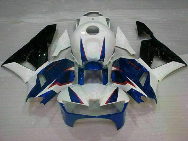 Billigste Blau Weiß Honda CBR 600 RR 2013-2023 Verkleidungen