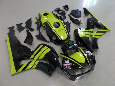 Billigste Grün Schwarz Honda CBR 600 RR 2013-2023 Verkleidungen