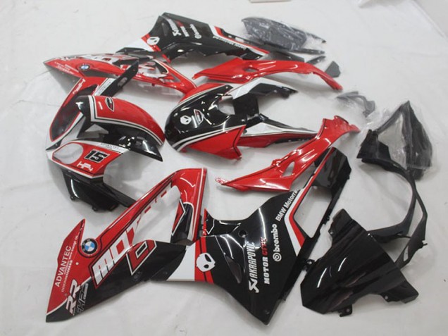 Billigste Rot Schwarz BMW S1000RR 2015-2018 Verkleidungen Billigste Rot Schwarz BMW S1000RR 2015-2018 Verkleidungen