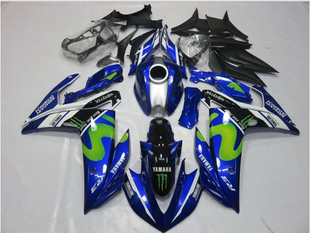 Billigste Movistar Yamaha R3 2015-2022 Verkleidungen