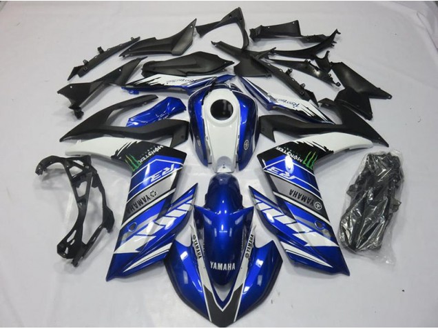 Billigste Monster Blau Yamaha R3 2015-2022 Verkleidungen Billigste Monster Blau Yamaha R3 2015-2022 Verkleidungen