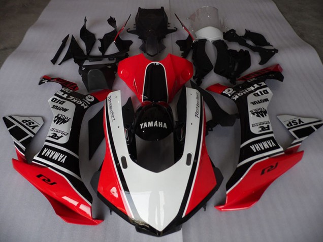 Billigste Rot Weiß Schwarz Yamaha R1 2015-2019 Verkleidungen