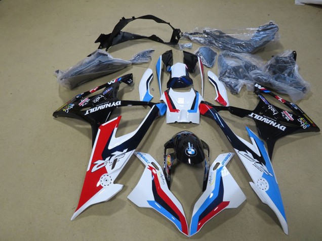 Billigste Weiß Blau Rot Schwarz BMW S1000RR 2019-2022 Verkleidungen